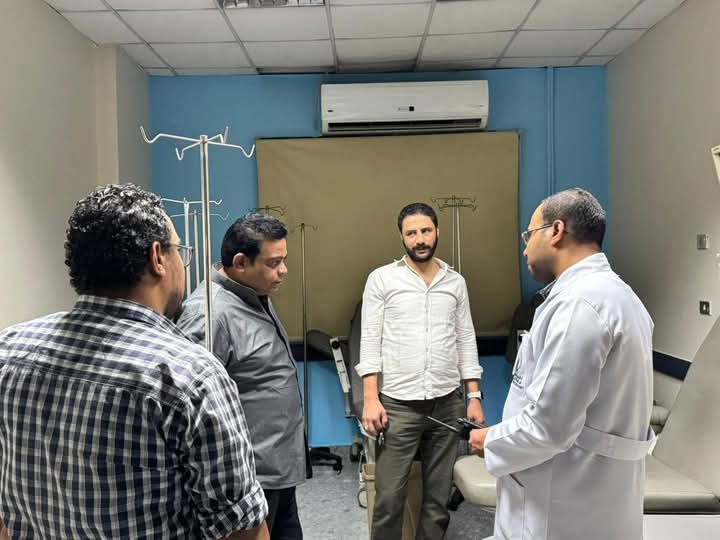 من اكبر مستشفيات الاورام بالصعيد 